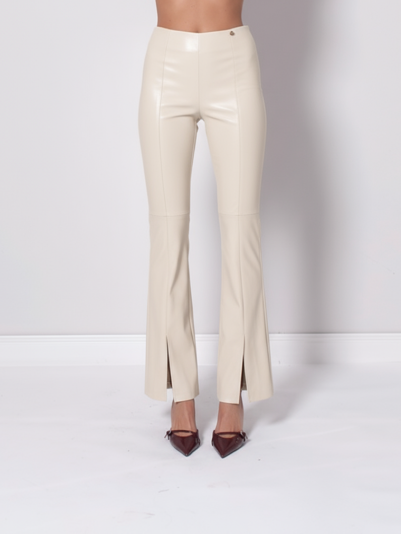 PANTALONE ZAMPA ECOPELLE