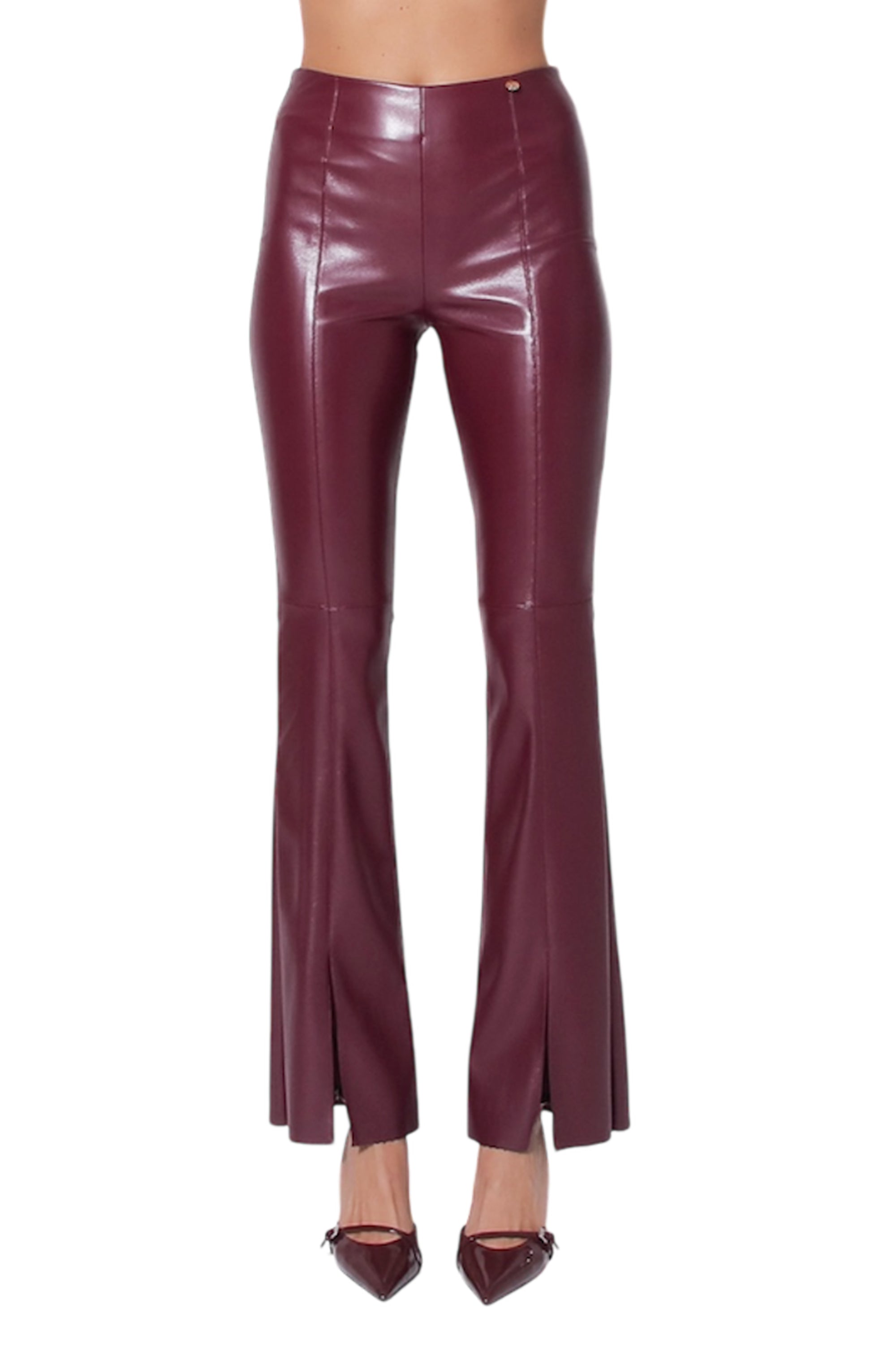 PANTALONE ZAMPA ECOPELLE