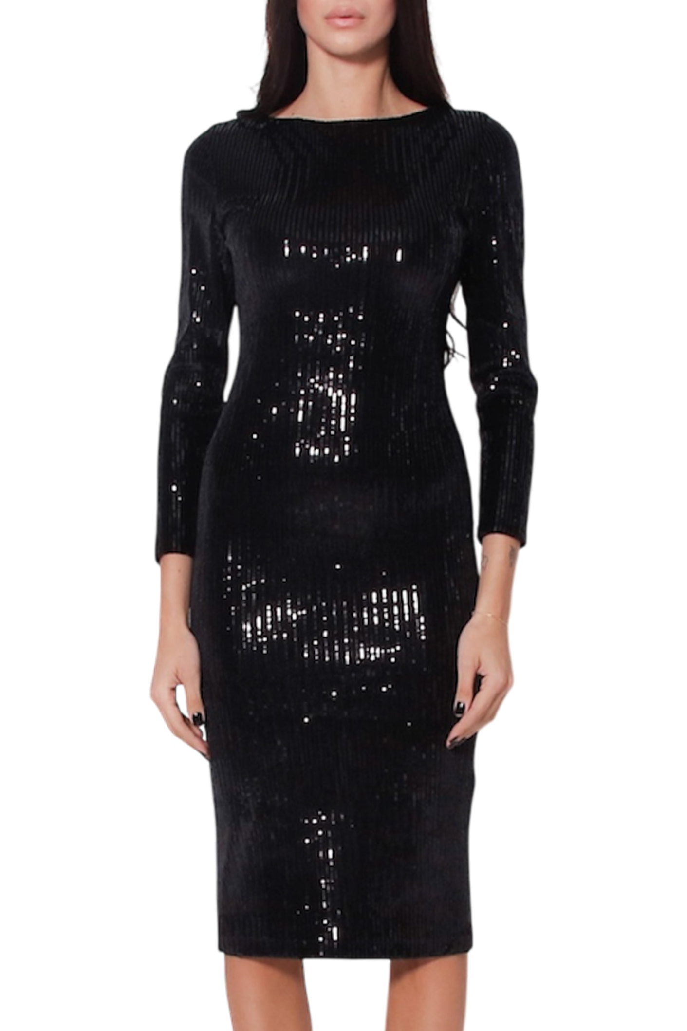 ABITO MIDI PAILLETTES