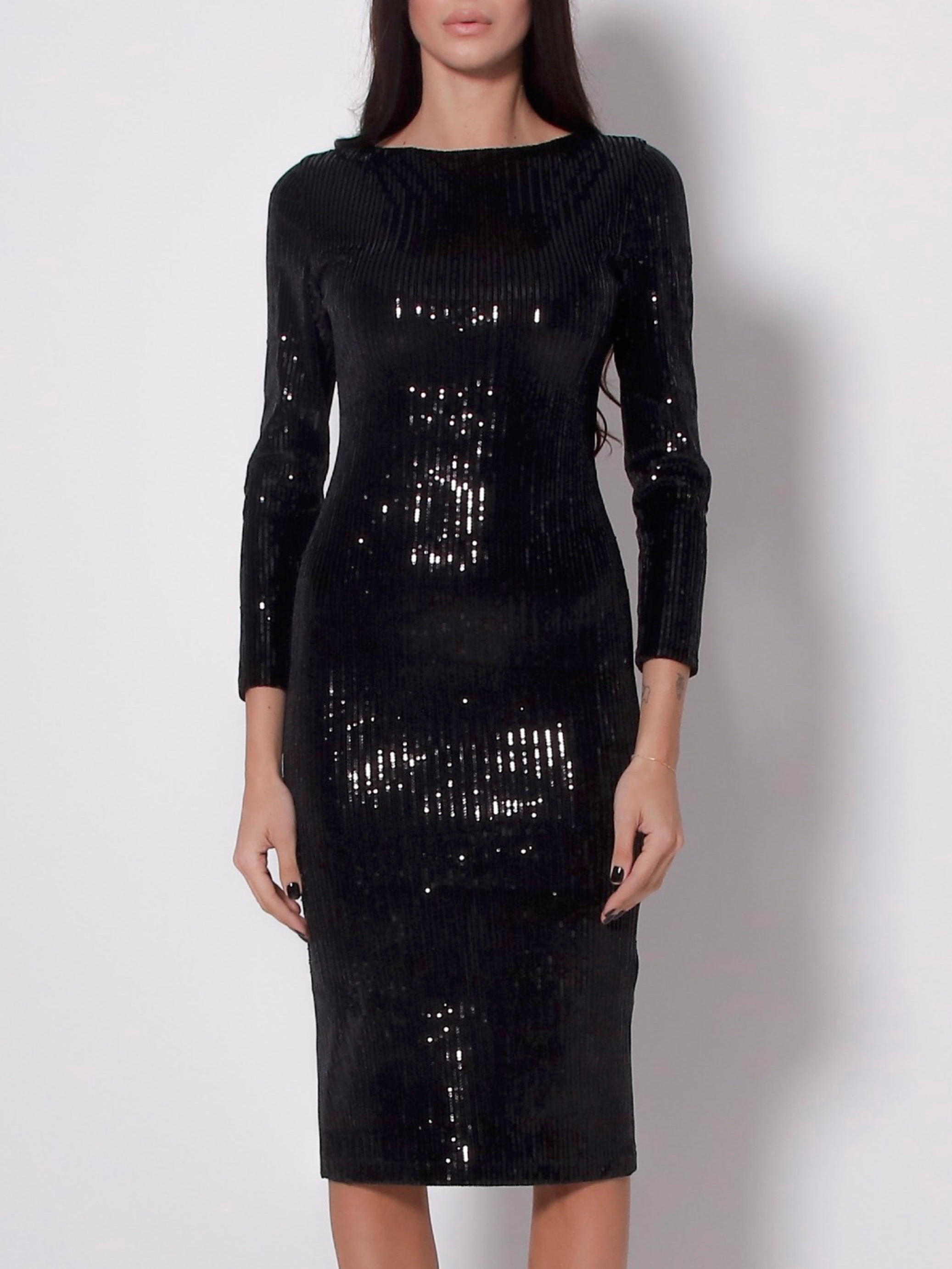 ABITO MIDI PAILLETTES