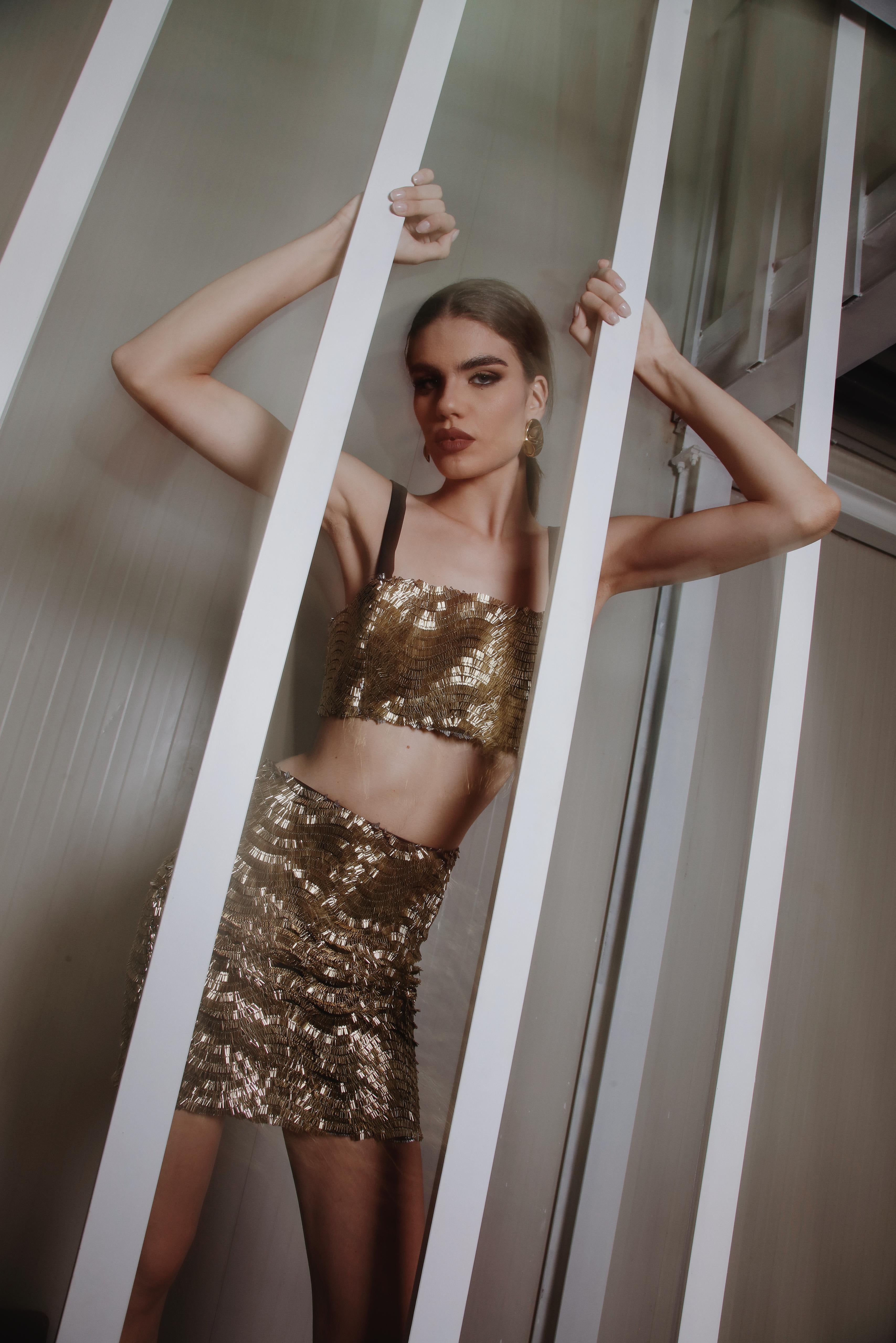 TOP PAILLETTES