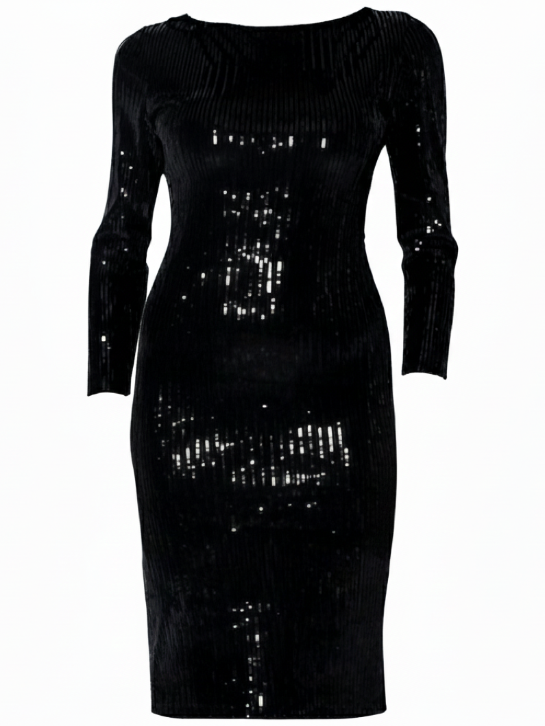 ABITO MIDI PAILLETTES