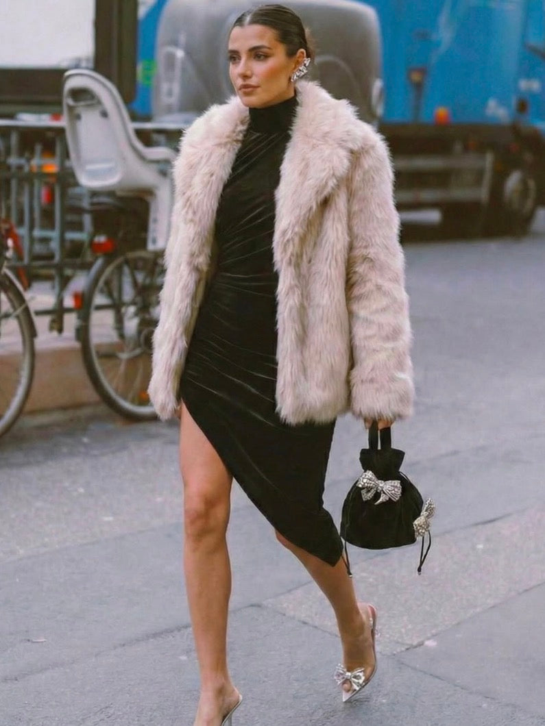 VESTITO ASIMMETRICO MONOSPALLA