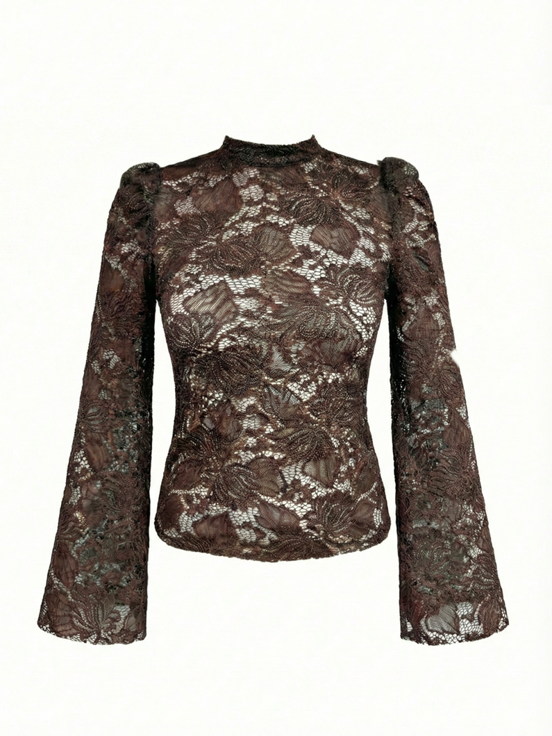 BLUSA IN PIZZO