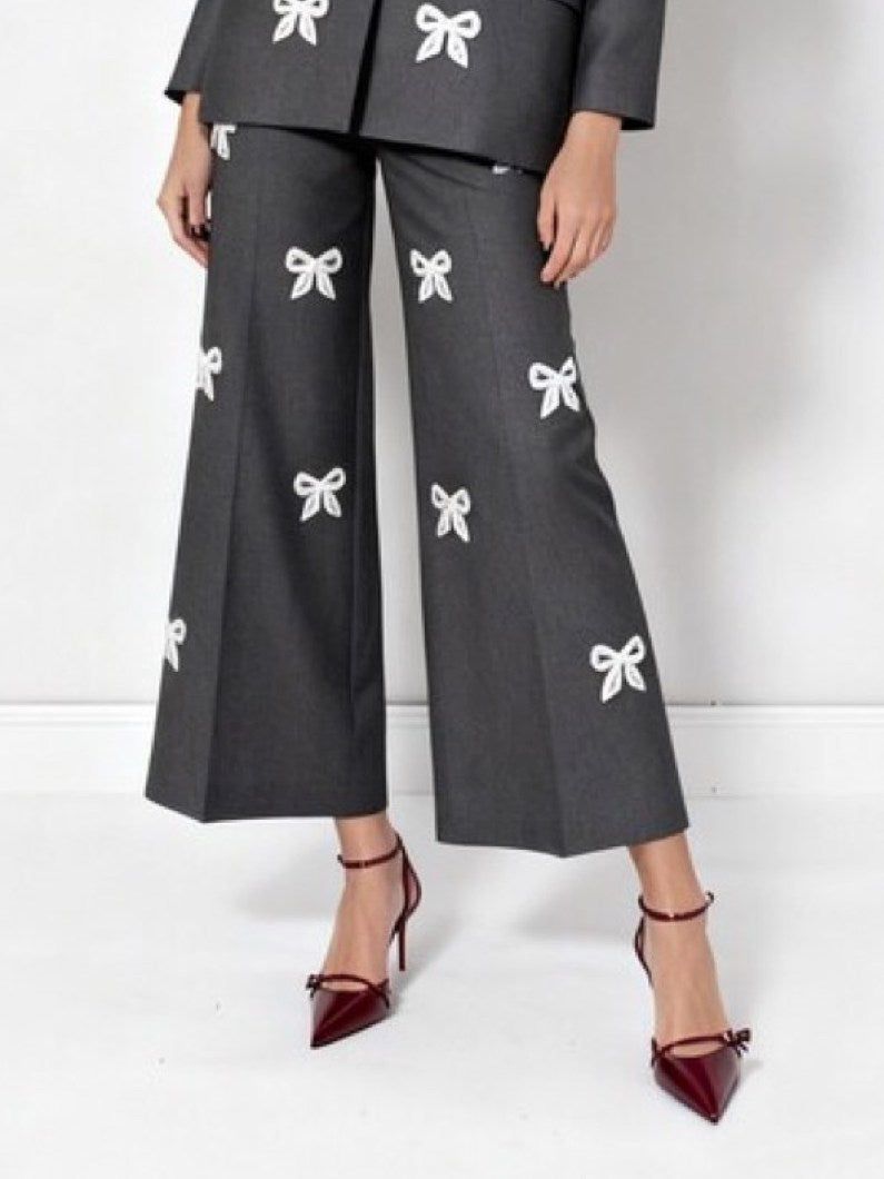 PANTALONE A PALAZZO IN POLIVISCOSA