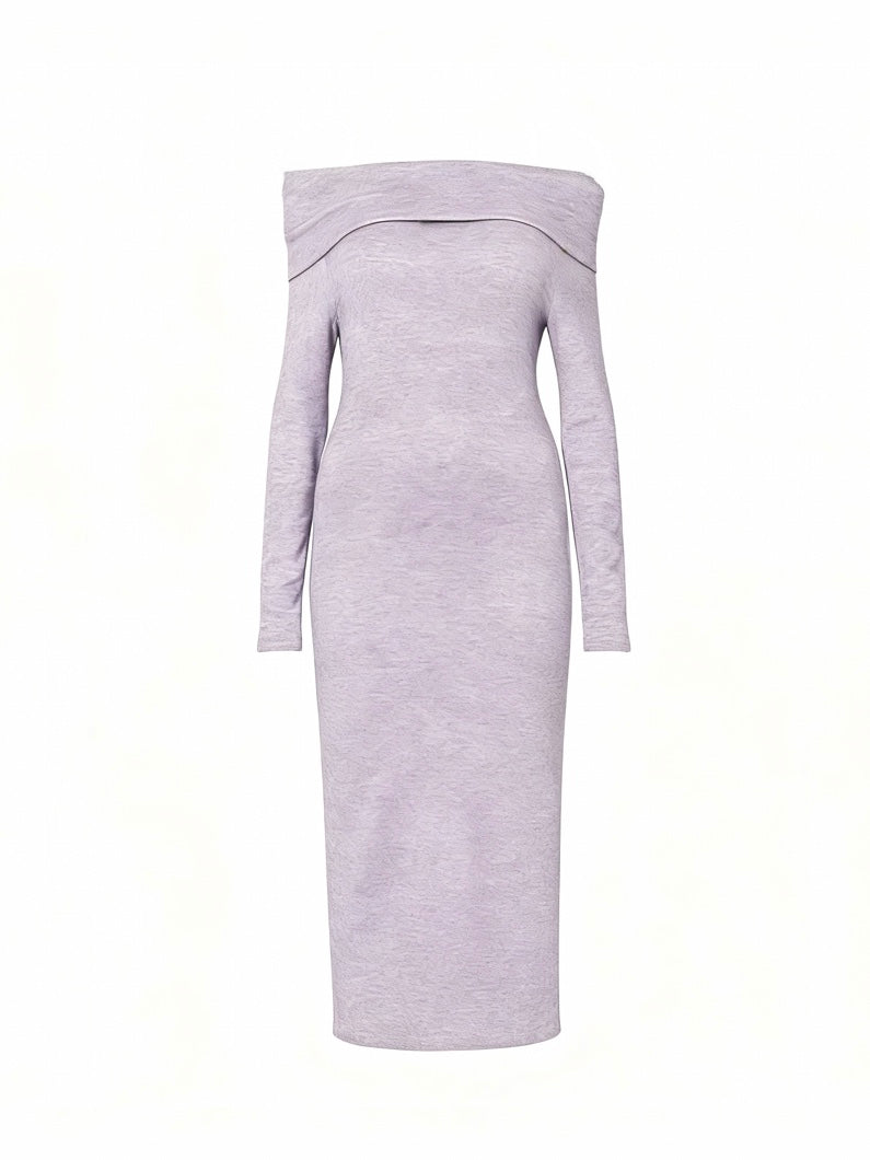 ABITO MIDI IN MAGLIA