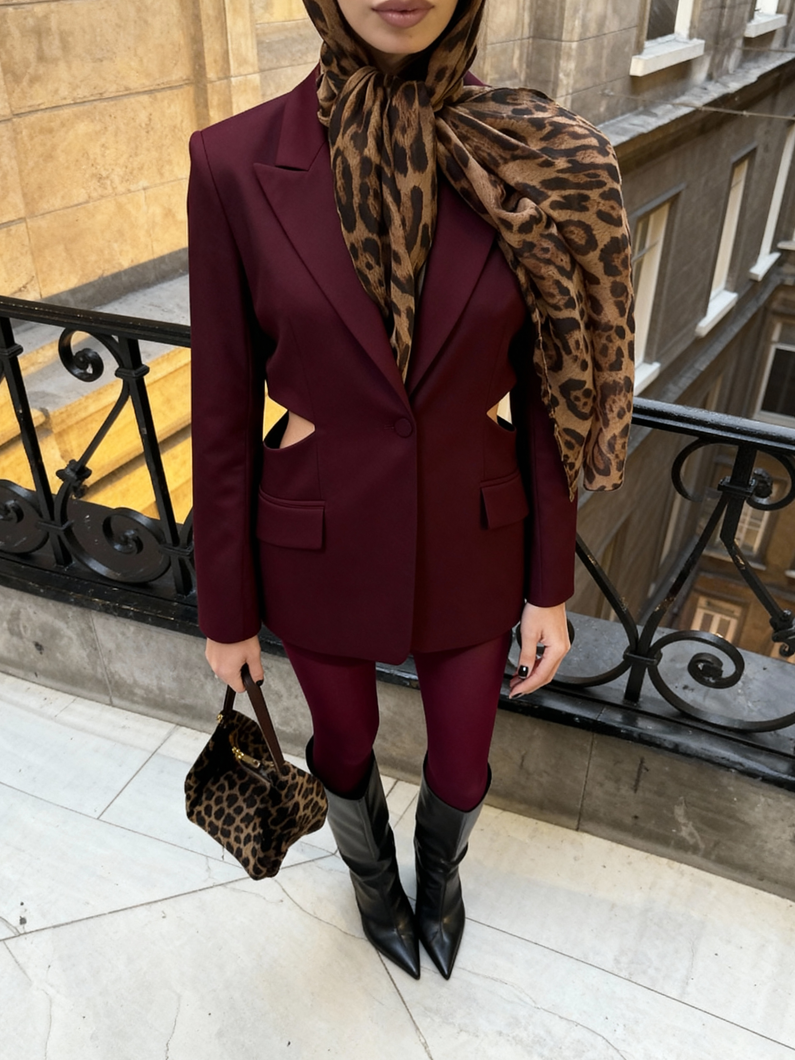 GIACCA CON TAGLI SUI FIANCHI