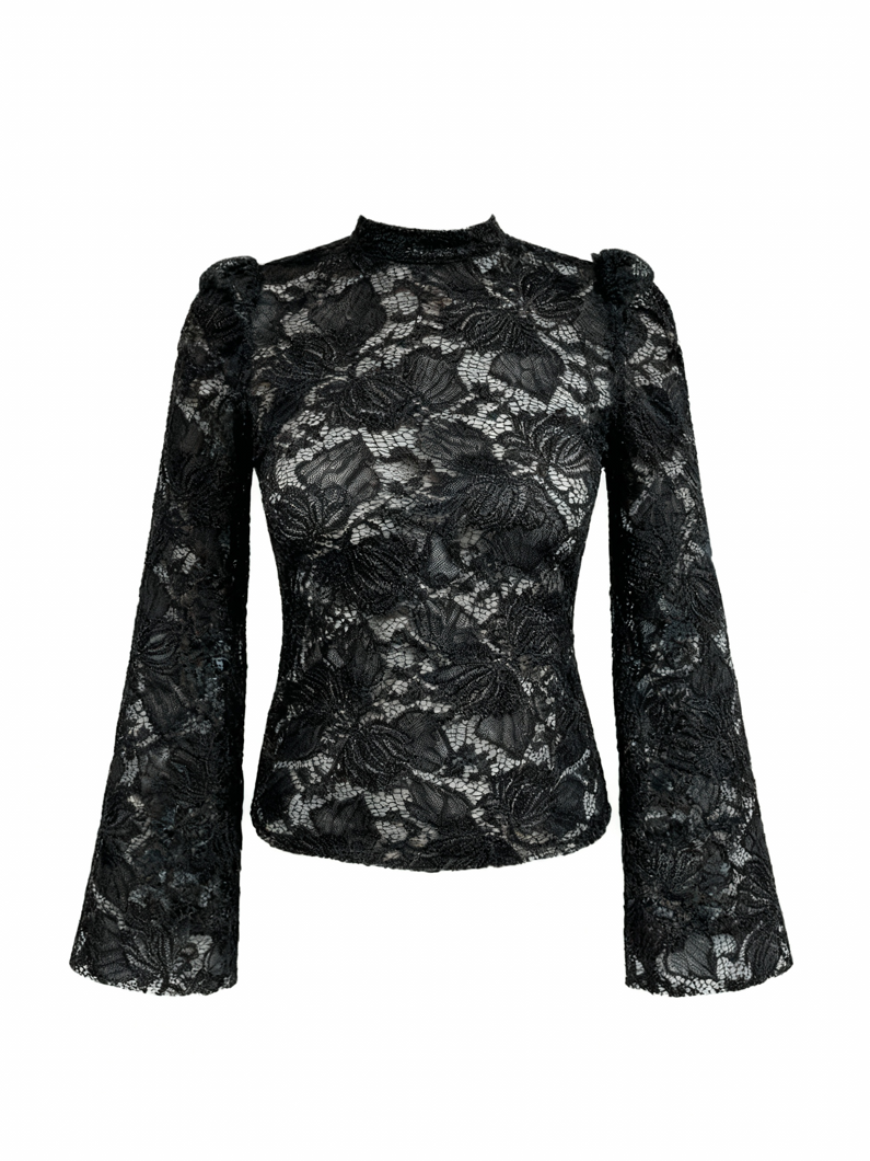 BLUSA IN PIZZO