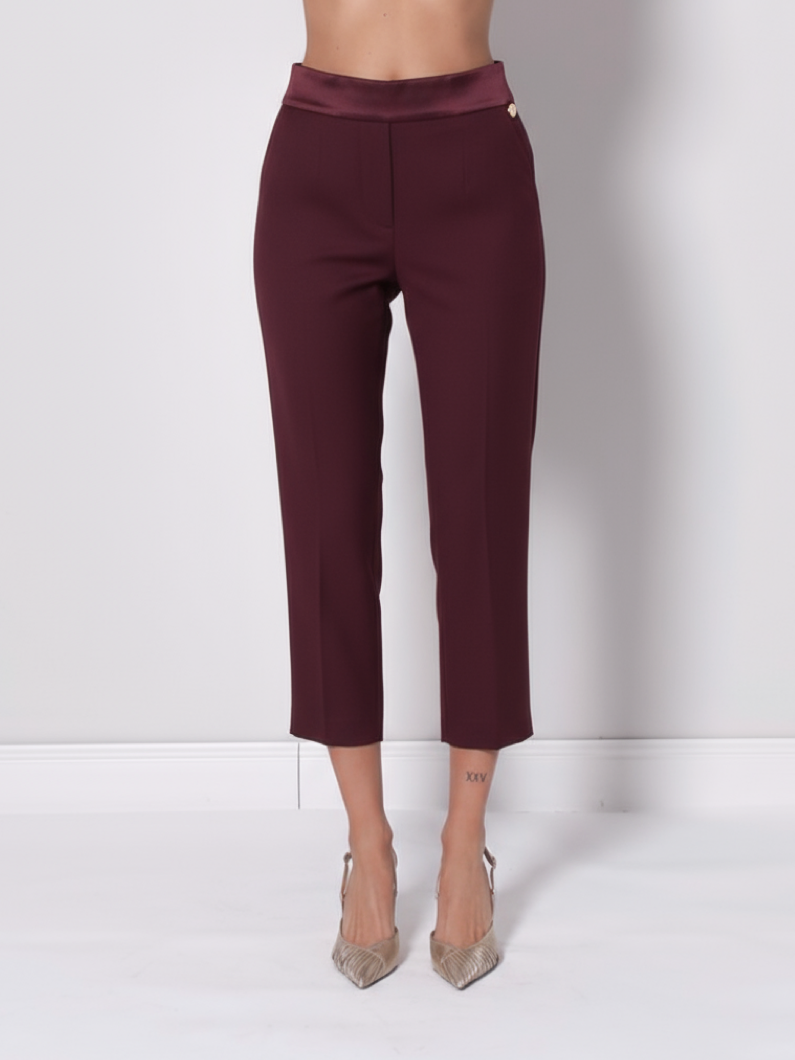PANTALONE BUSTINO RASO