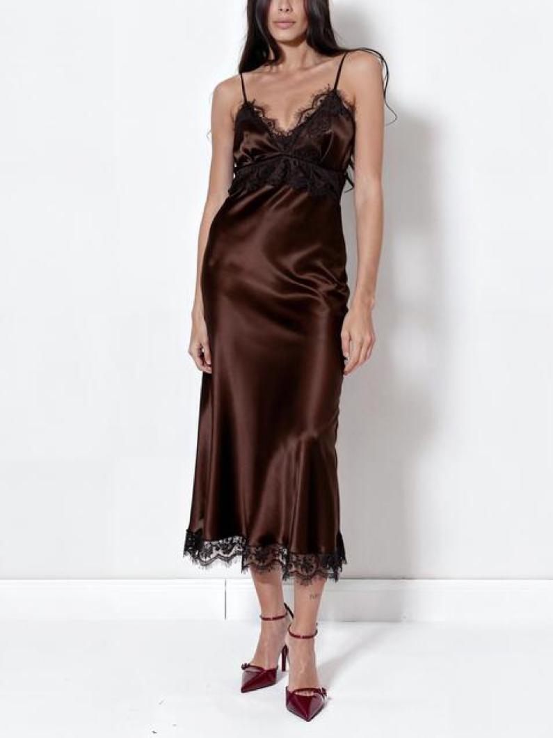 VESTITO SOTTOVESTE RASO