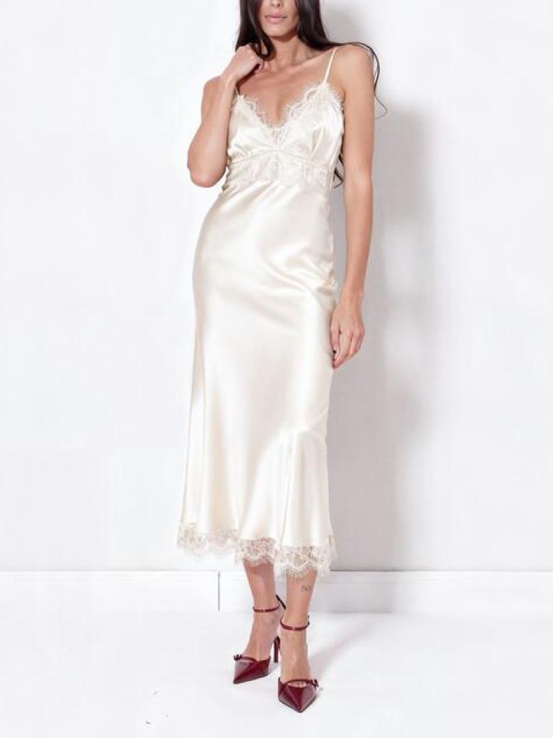 VESTITO SOTTOVESTE RASO